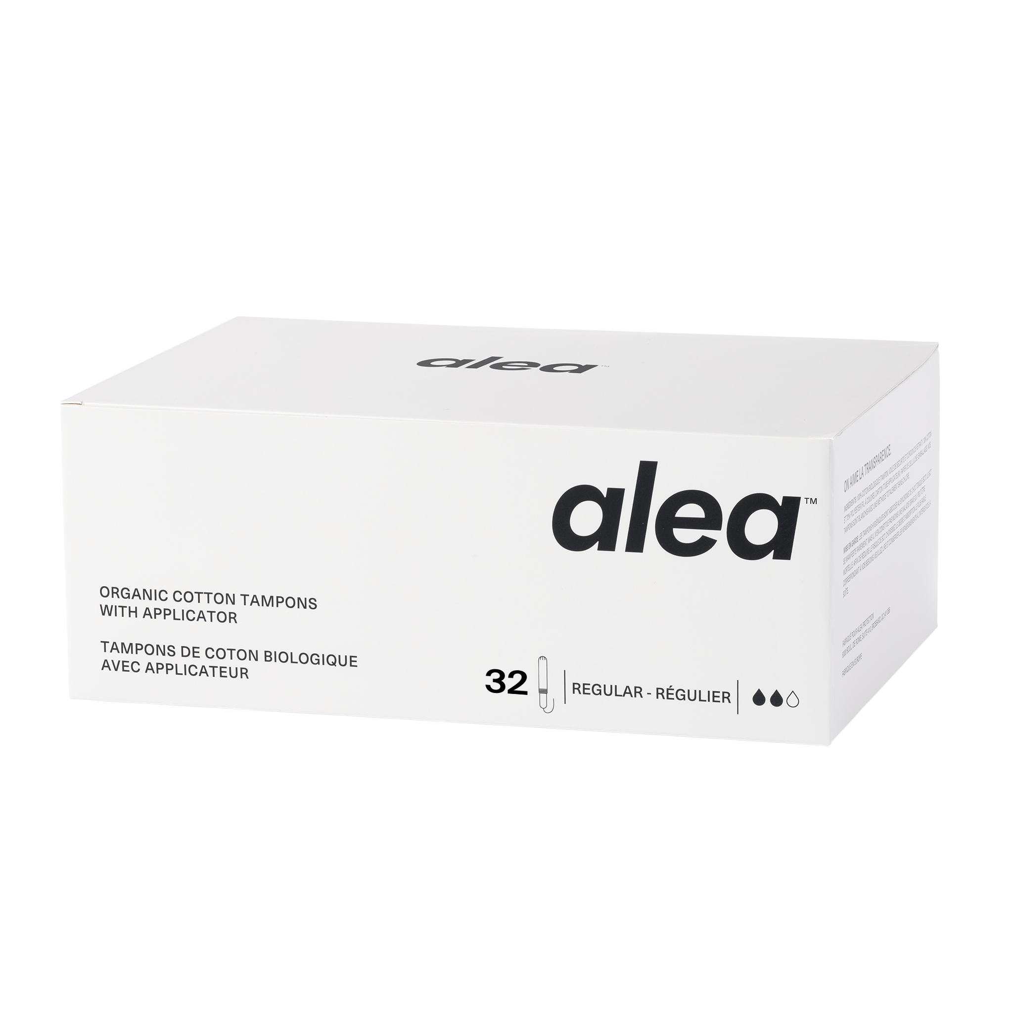 Tampons en Coton Biologique avec Applicateur - Régulier